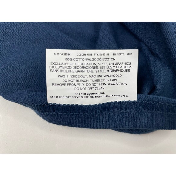 Paul George #13 Indiana Pacers Men's T-Shirt Blue Size Small NWT - Picture 6 of 7